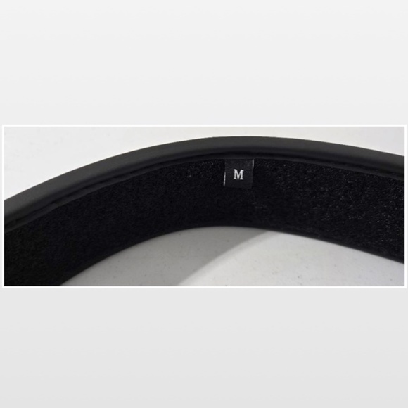 New Tactical Belt Black Mens Medium Heavy Duty Leather Quick Release Buckle NWT - Picture 11 of 15